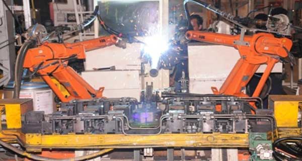 Robotic co2 Welding